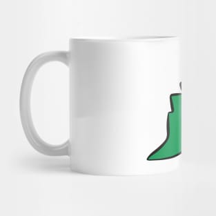 Dinosaur Friend - Green T Rex Mug